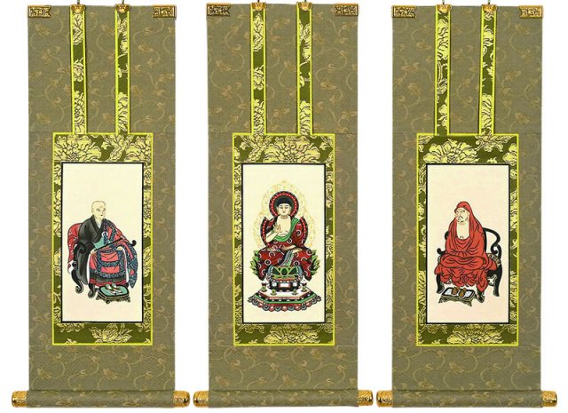 仏壇用掛軸（手書上仕立て） 臨済宗・70代 仏壇仏具のまごころショップ安伽堂