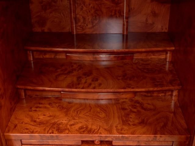 モダン仏壇 家具調仏壇 ミニ仏壇 香澄16号 楠玉杢調 (高さ モダン仏壇 家具調仏壇 ミニ仏壇 香澄16号 楠玉杢調 (高さ