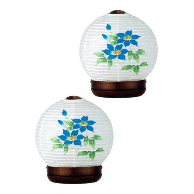 盆提灯　彩華 楽天市場】盆提灯 彩華(あやか) 木製 ブラウン色 No.5824 (岐阜