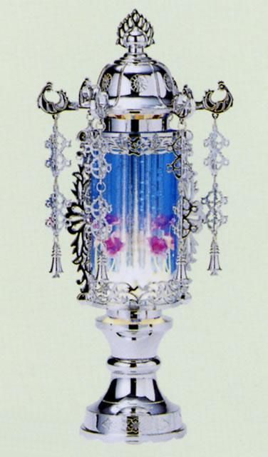 盆提灯 お盆 お供 新盆 初盆用 バブル灯 バブル灯7号プラチナ 盆提灯 お盆 お供 新盆 初盆用 バブル灯 バブル灯7号プラチナ