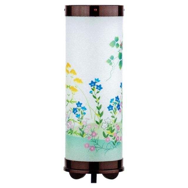 盆提灯 お盆 新盆 初盆 御供 インテリア提灯 回転行灯 「 MIYABI 七草