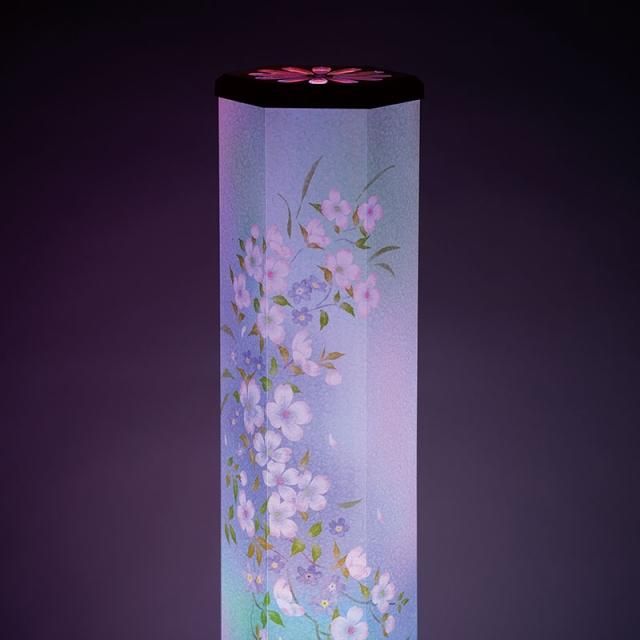 盆提灯 インテリア提灯 モダン行灯 お盆 新盆 初盆 御供 美六 M