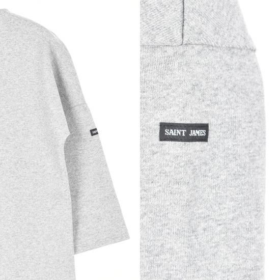 < SAINT JAMES / セントジェームス >OUESSANT DROP SHOULDER NOIR