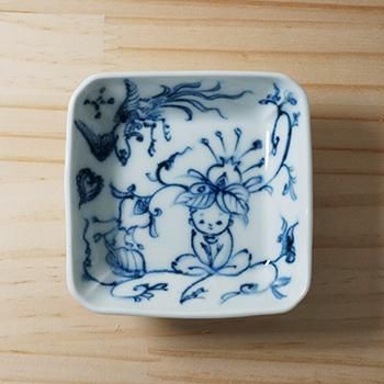 平戸 江代 三川内焼 唐子絵 湯呑み 続く 湯こぼし 昭和レトロ