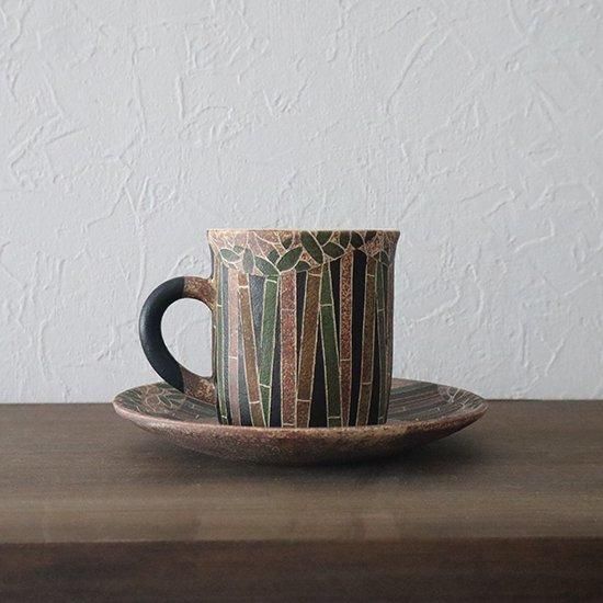 カップ＆ソーサー | 竹の絵付け - 職人圖鑑 SelectShop