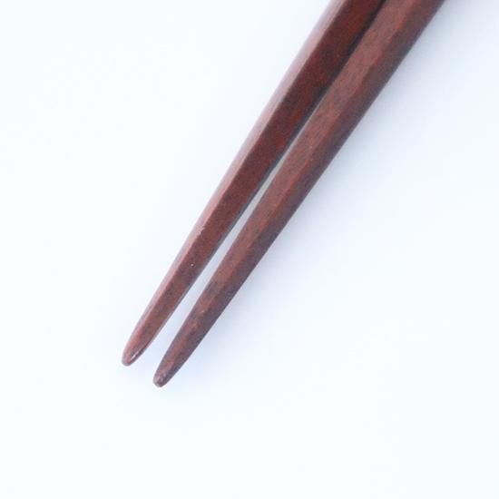 別上五角鉄木 大（23.5cm）・中（21.5cm）大黒屋 江戸木箸 3000円