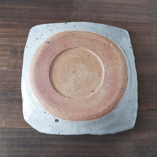 角板皿 中里文子 あや窯 唐津焼 縦160×横160×30mm