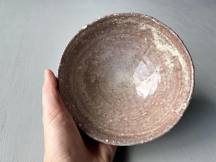 長谷川奈津 松灰釉碗 抹茶 茶道 食器