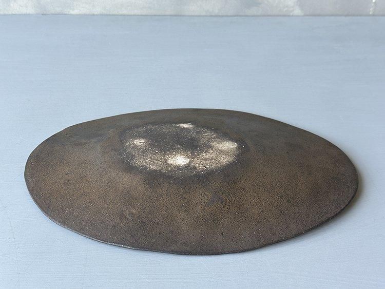 錆び楕円皿(大)/ 岩田圭介 - 櫻茶屋オンラインショップ