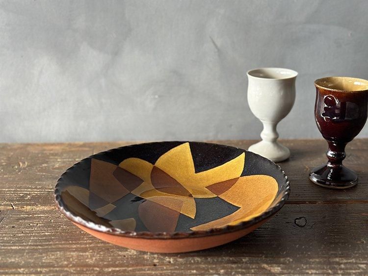 伊藤丈浩スリップウェアオーバルプレート皿 伊藤丈浩 | PENCIL ONLINE SHOP