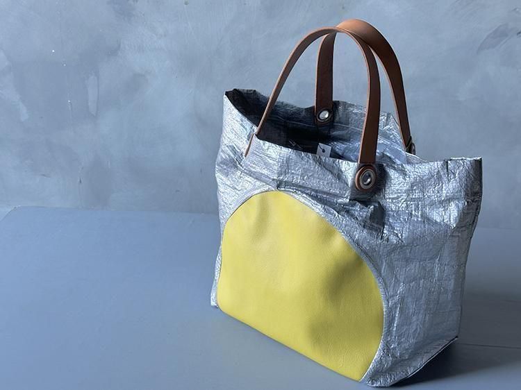 ビニールバッグ（定番バッグ・黒）/大塚淳子 - 櫻茶屋オンラインショップ