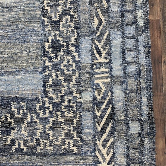 【送料無料】 DENIM KILIM RUG ( デニムキリム ラグ ) 140×200cm