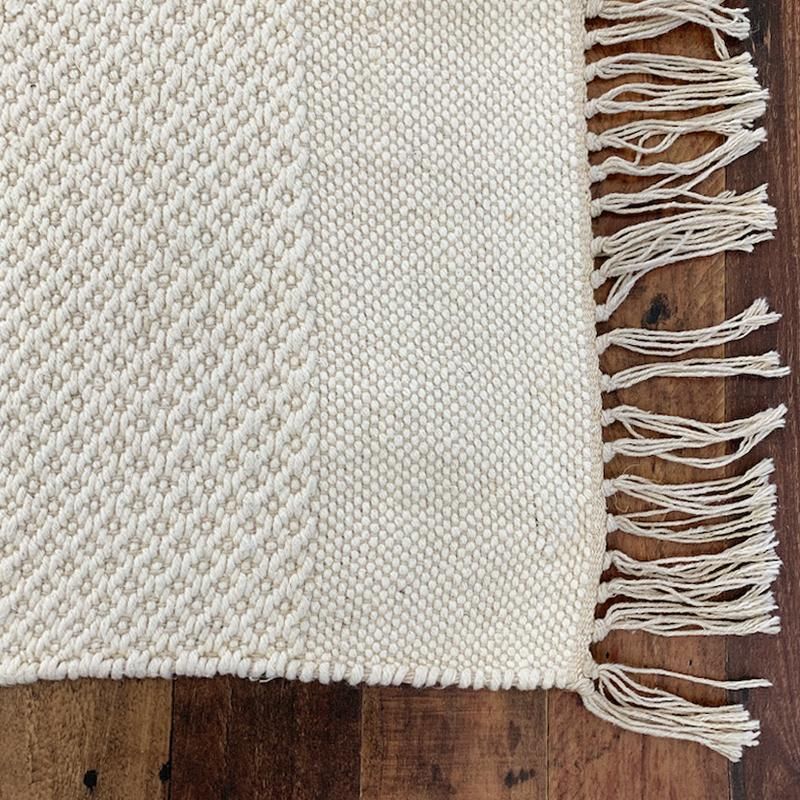 villa501】TEXTURED□コットン ラグ M□70×140 (ラグ