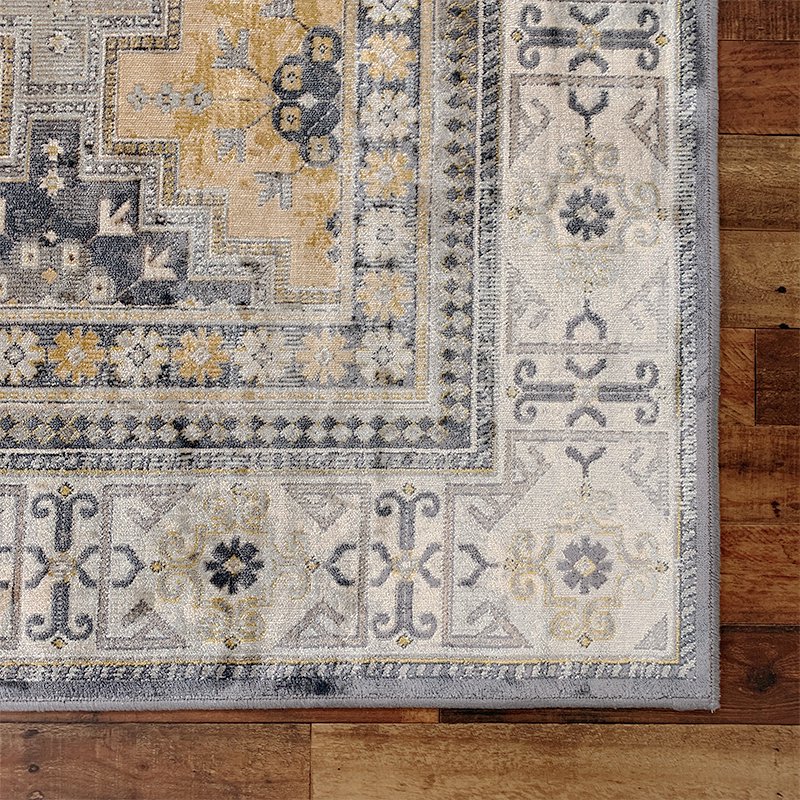 80×150cm ベルギー製　ブルージュ　オレフィン100% 絨毯　ラグ