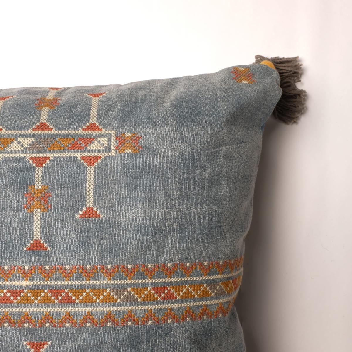 CACTUS CUSHION COVER BLUE (カクタス クッションカバー) 45×45cm