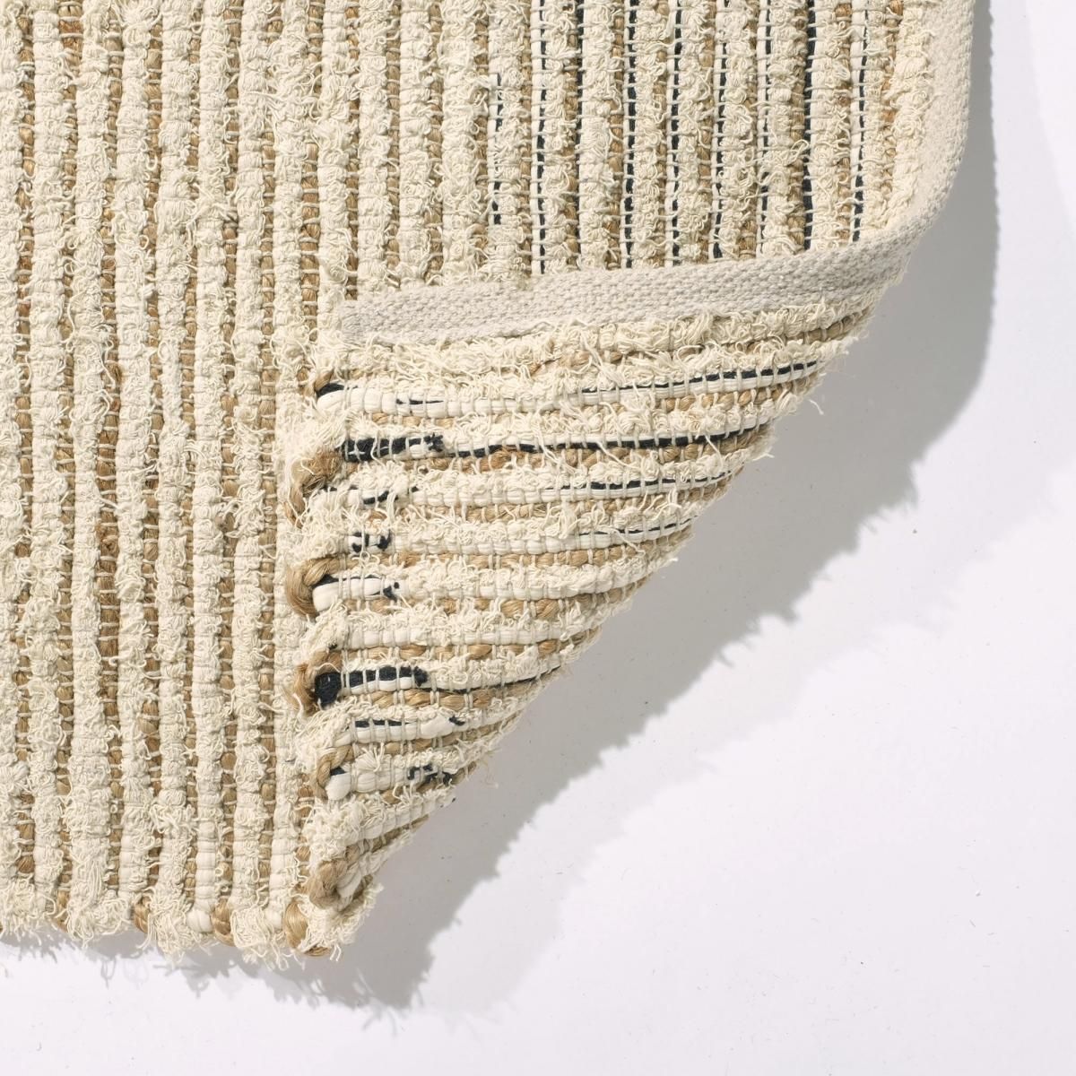 【10月31日迄！】RugRu(ラグル) コットンラグ140×200cm RugRu（ラグル）RANI RUG 1400×2000mm｜柔らかな肌触りのラグ
