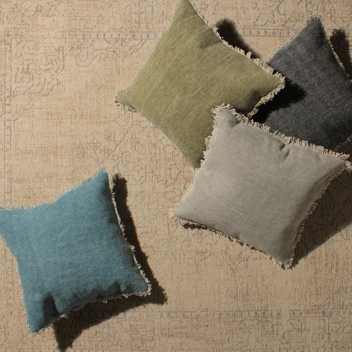 JASON -LIGHT GREY- CUSHION COVER ( ジェイソンクッションライト