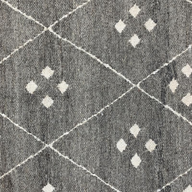 サンプル品】【送料無料】 WOOL MRC RUG GY ( ウールモロッカン ラグ