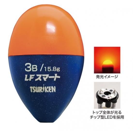 楽天市場】【P5倍中 4/18-4/24限定】釣研 電気ウキ LFスマート