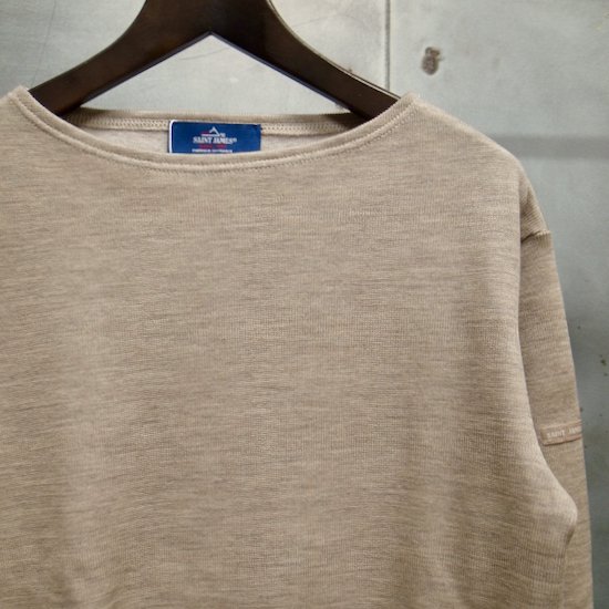 ［SALE50%OFF］ SAINT JAMES DOUBLEFACE SWEATER 00JC182/1 NATUREL (杢ベージュ) - ALL  DAY DAY LIGHT