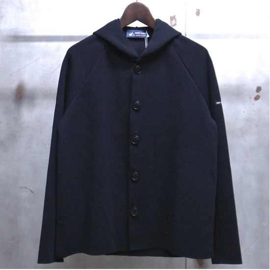 SAINT JAMES 15JL GILET ARMA フードニットカーディガン NAVY