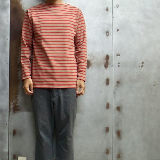 SAINT JAMES OUESSANT HAMAC×TULIPE(ベージュ×レッド) - ALL DAY SAINT JAMES OUESSANT HAMAC×TULIPE(ベージュ×レッド) - ALL DAY