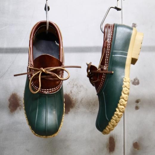 L.L.Bean Bean Boots, Rubber Moccasins ラバーモカシン British L.L.Bean Bean Boots, Rubber Moccasins ラバーモカシン British