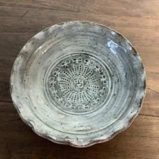 府川和泉・陶ぼう空 - うつわ青文字