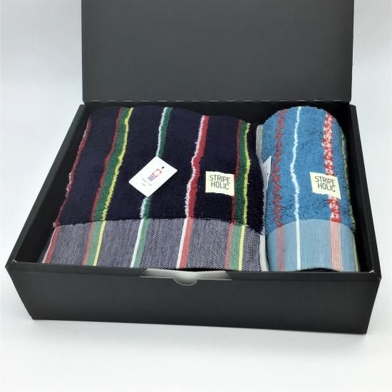 STRIPE HOLIC タオルセット | メンズギフト - ライフスタイル