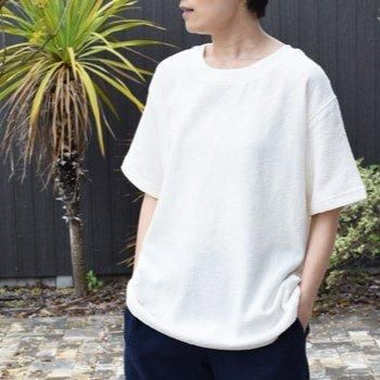 Kontex コットンパイルTシャツ | タオルメーカーが作る快適リラックス