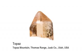 トパーズ　結晶石　USA産｜Topaz Mountain, Thomas Range, Juab Co., Utah, USA｜Topaz｜
