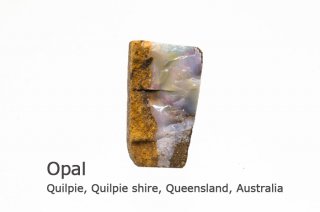 オパール　標本原石　オーストラリア産｜Quilpie, Quilpie shire, Queensland, Australia｜Opal｜｜蛋白石｜