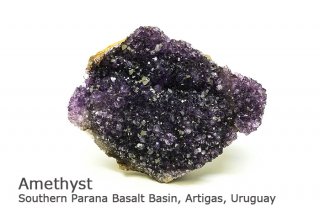 アメジスト　結晶　ウルグアイ産｜Southern Parana Basalt Basin, Artigas, Uruguay｜Amethyst｜紫水晶｜
