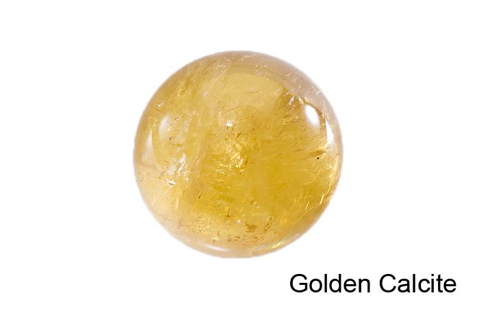 【丸玉】ゴールデンカルサイト　丸玉　45mm｜方解石｜Golden Calcite｜