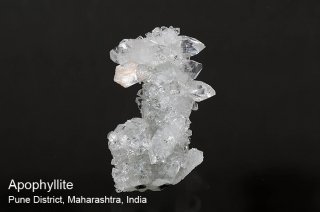 アポフィライト　結晶石　インド産｜Pune District, Maharashtra, India｜Apophyllite｜魚眼石｜
