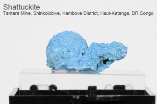 シャッタカイト　結晶　コンゴ産｜Tantara Mine, Haut-Katanga, DR Congo｜Shattuckite ｜シャタック石｜