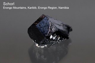 ショール　結晶石　ナミビア産｜Erongo Mountains, Namibia｜Schorl｜鉄電気石｜