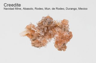 クリーダイト　結晶　メキシコ産｜クリード石｜Navidad Mine, Abasolo, Rodeo, Mun. de Rodeo, Durango, Mexico｜Creedite｜
