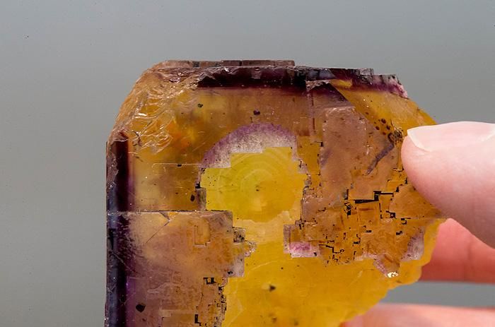 外国産鉱物標本 イリノイ州Cave In Rock Minerva産フローライト