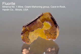 フローライト　結晶石　イリノイ産｜Minerva No. 1 Mine, Cave-in-Rock, Illinois, USA｜蛍石｜Fluorite｜