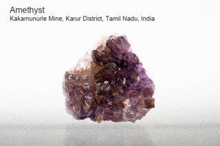 ᥸ȡ뾽ɻKakamunurle Mine, Karur District, Tamil Nadu, IndiaAmethystû徽