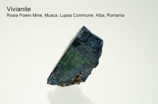 ビビアナイト　結晶石　ルーマニア産｜藍鉄鉱｜Rosia Poieni Mine, Musca, Lupsa Commune, Alba, Romania｜Vivianite｜