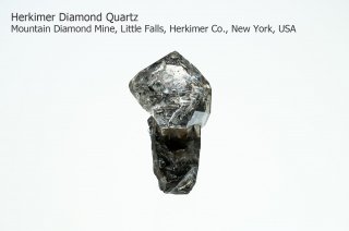 ハーキマーダイヤモンドクォーツ　結晶石　ニューヨーク産｜Diamonds Mountain, New York, USA｜Herkimer Diamond｜水晶