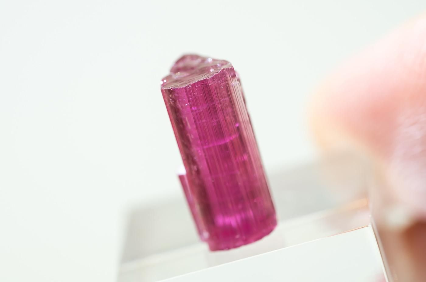トルマリン 結晶 アフガニスタン産|電気石|ルベライト|Paprok,Kamdesh District,Nuristan,Afghanistan|Rubellite|Tourmaline|