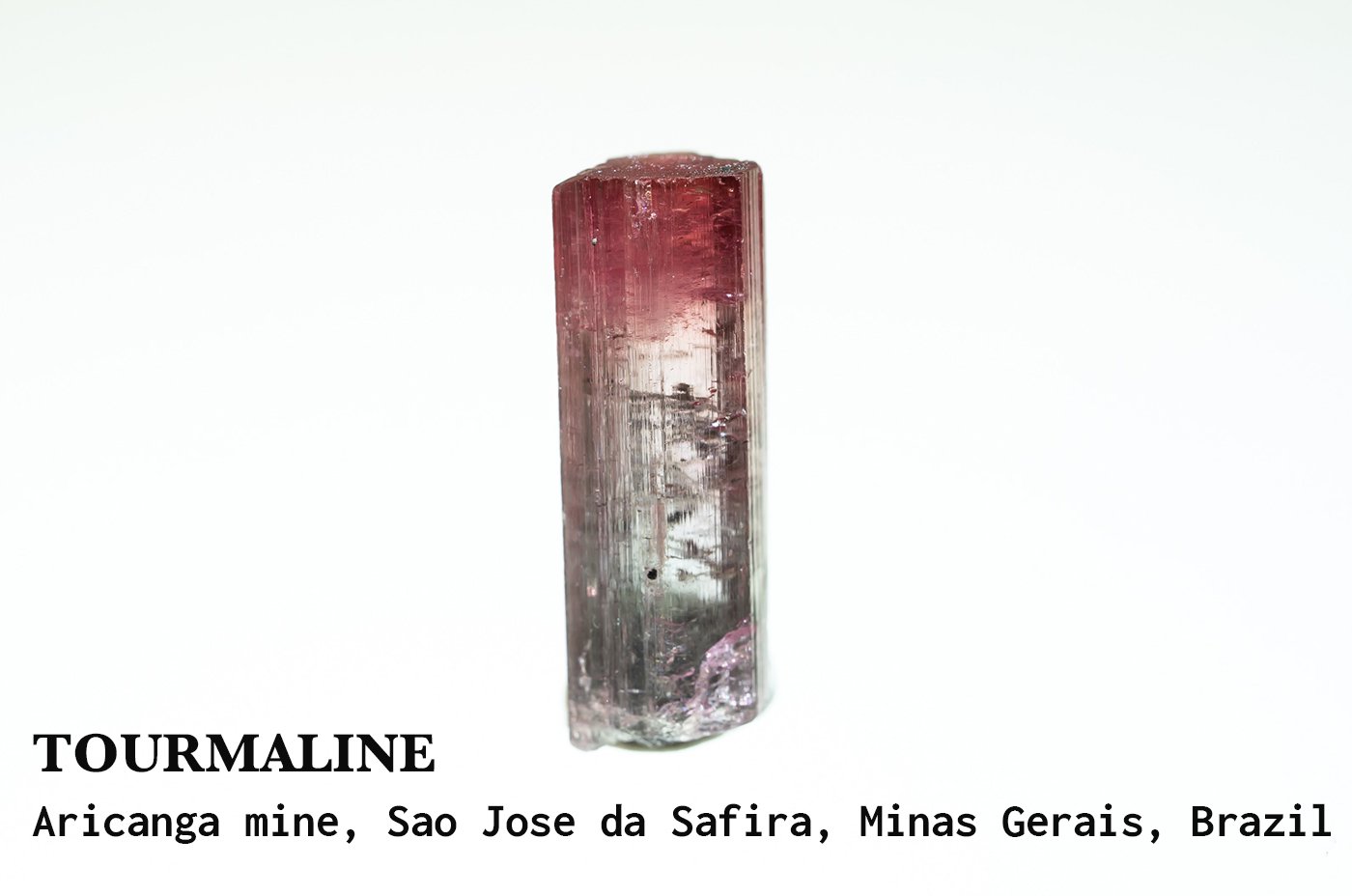 トルマリン　結晶　ブラジル産｜リシア電気石｜Aricanga mine, Sao Jose da Safira, Minas Gerais,  Brazil｜Tourmaline｜