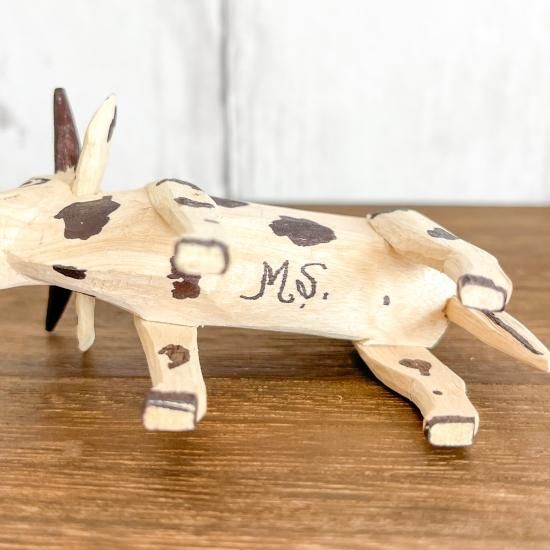 牛　マルティンサンティアゴ　木彫り　オアハカウッドカーヴィング　メキシコ製　新品 うし メキシコ木彫り マルティンサンティアゴ オアハカウッド