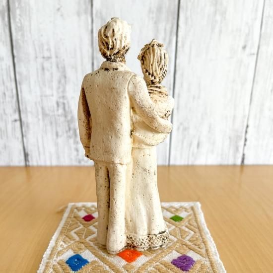 2点セット　カンクン　メキシカンスカル　現地購入　カラベラ　オブジェ　置物 2点セット カンクン メキシカンスカル 現地購入 カラベラ