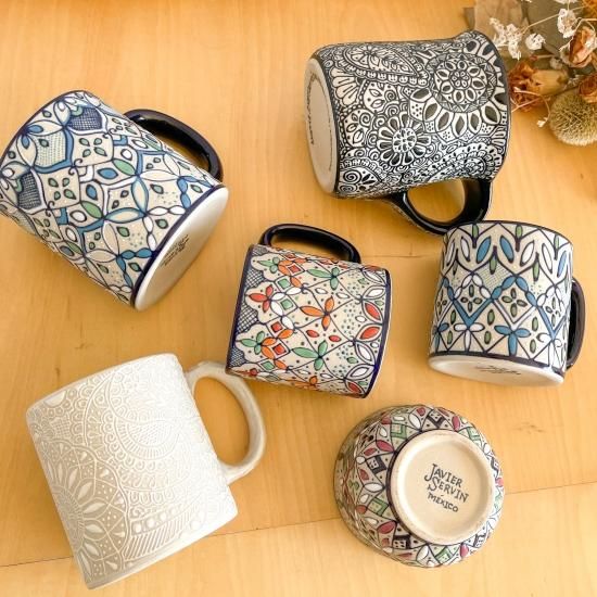 メキシコ製】ホセ・ファン・エルナンデス工房の陶器(チェクアン メキシコ製】ホセ・ファン・エルナンデス工房の陶器(チェクアン