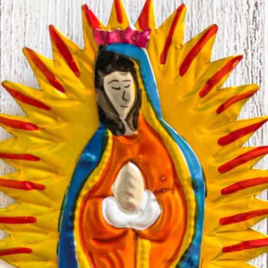1点物 作家作品 グアダルーペ マリア 装飾アートピース メキシコ