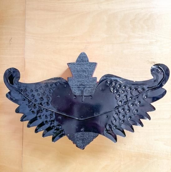 メキシコ産】ミラグロハートオーナメントL（羽根）コラソン 壁飾り 壁掛け